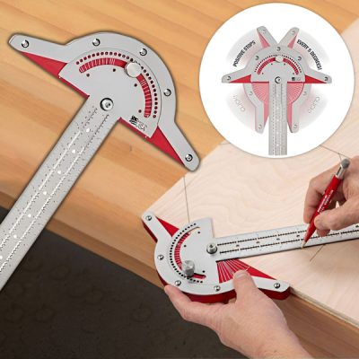 EDGELINE asztalos vonalzó és szögmérő