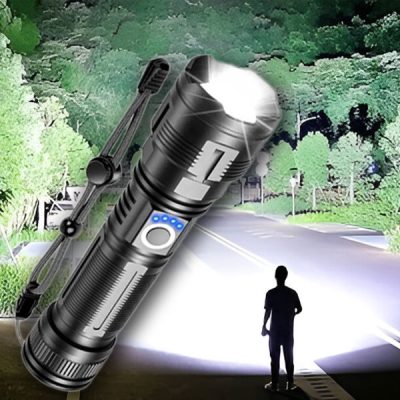 Szuper erős teljesítményű újratölthető zseblámpa | BLAZORA