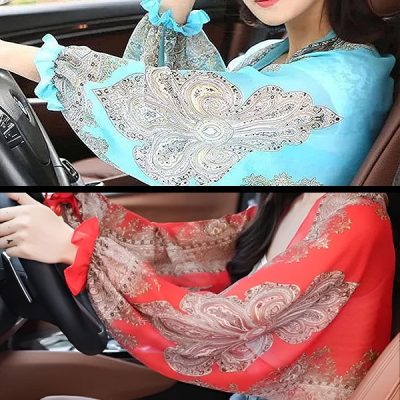 Könnyű és szellős kendő ujjakkal | SUNSLEEVE