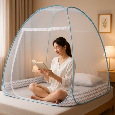 Szúnyogvédő alvósátor, amely megóv a rovaroktól | BUGISTOP