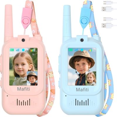 2 darabos videós walkie-talkie csomag fiatal felfedezőknek | KIDTALKIE
