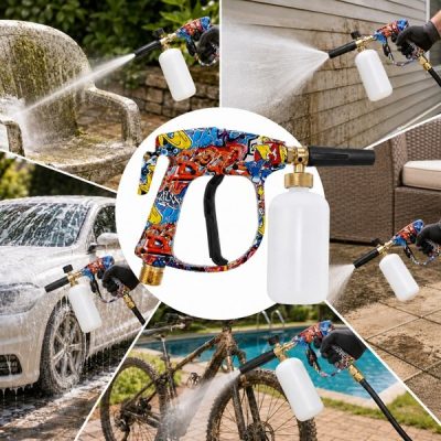 Magasnyomású mosópisztoly - 5 fúvóka | WASHGUN