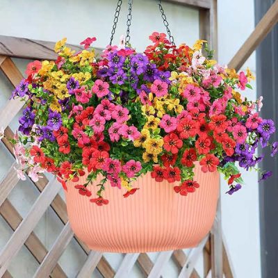 Örökké virágzó zöld növényzet (6 db/készlet) | ARTIFLOWERS