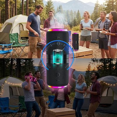 Mágneses Osztott Sztereó Hangszóró - True Wireless | MEGABEAT