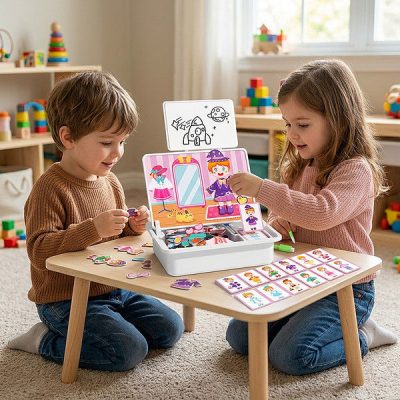 Mágneses tanuló építőkockák | PUZZMAG